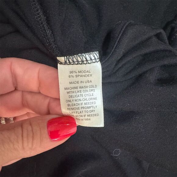 EUC Tart Women's Black Jumpsuit Size S Adjustable Straps Elastic Waist - Picture 6 of 10